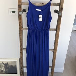 Blue maxi dress from Nordstrom. NWT. Size small